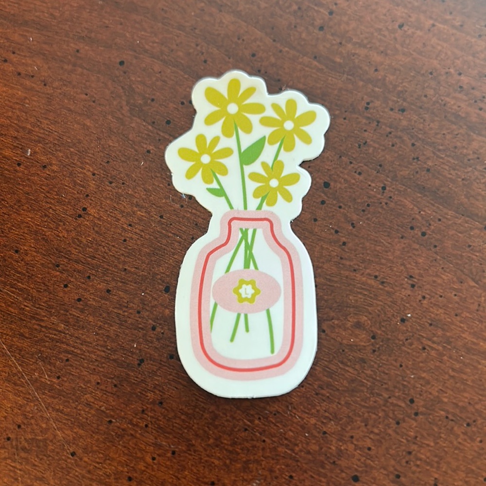 Flowers Sticker - Picture 1 of 1